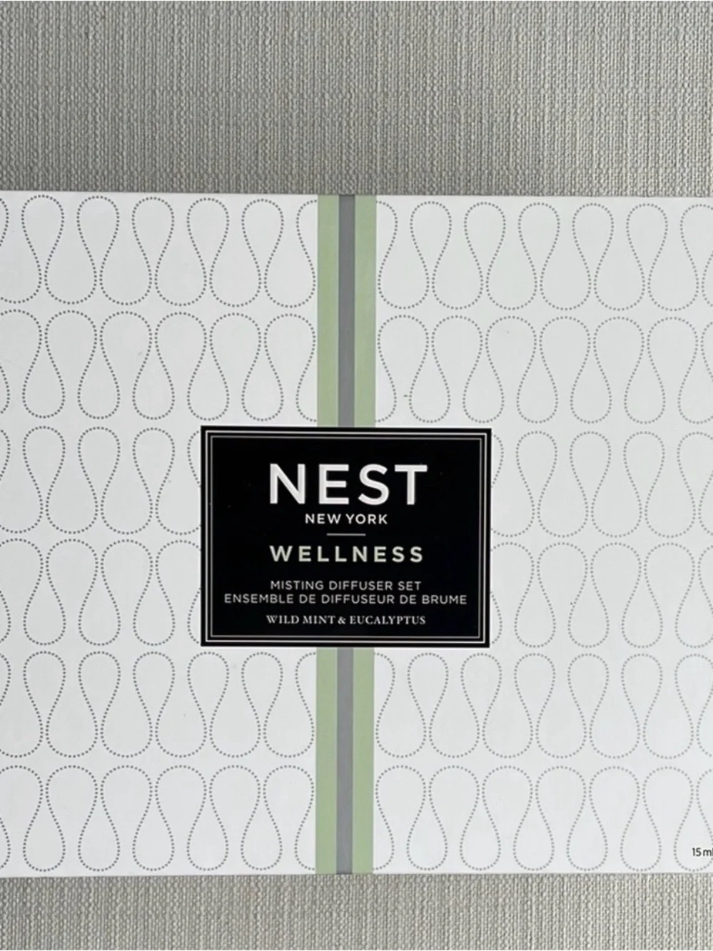 NEST Fragrances White Ultrasonic Aroma Diffuser